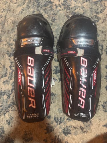 Junior Bauer NSX 11" Shin Pads (Used)