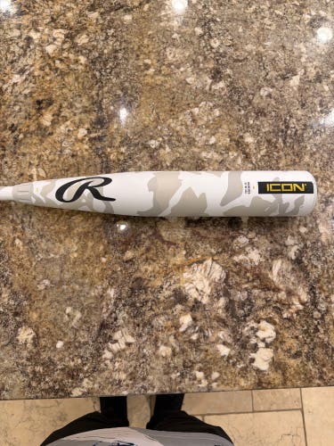2025 Rawlings Icon Composite USSSA Certified Bat (-8) 23 oz 31"