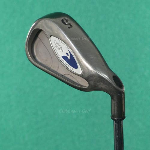 Callaway Original Hawk Eye Single 5 Iron Factory Steel Uniflex