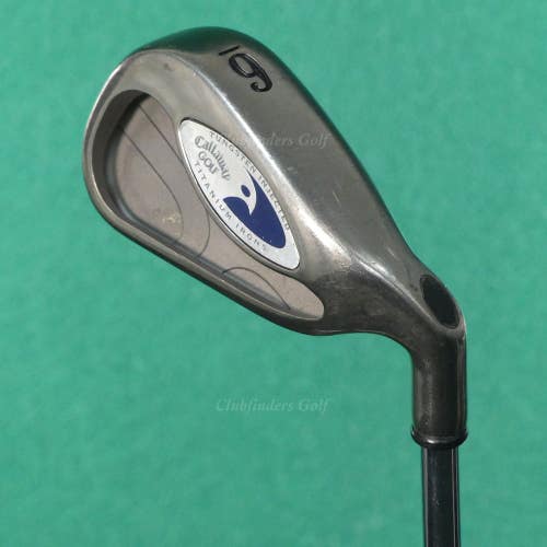 Callaway Original Hawk Eye Single 6 Iron Factory Steel Uniflex