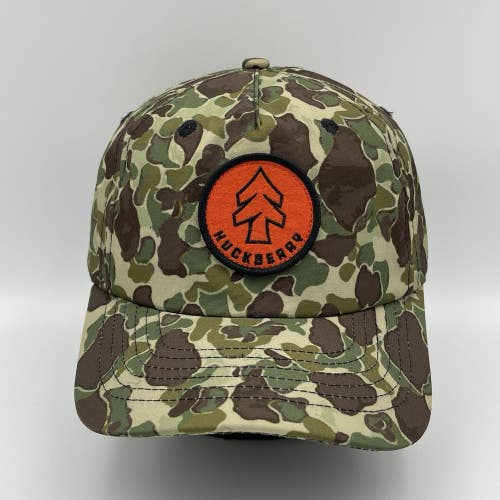 Huckberry Camo Snapback Hat Cap