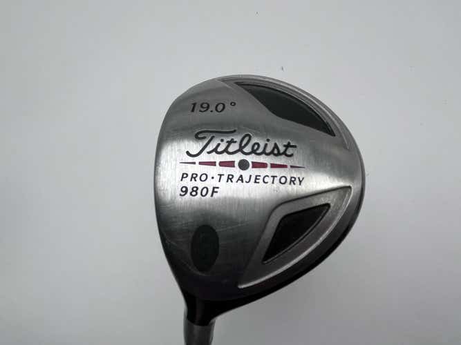 LEFTY Titleist 980 F 5 Fairway Wood 19* 4360 Ladies LH Undersize Grip