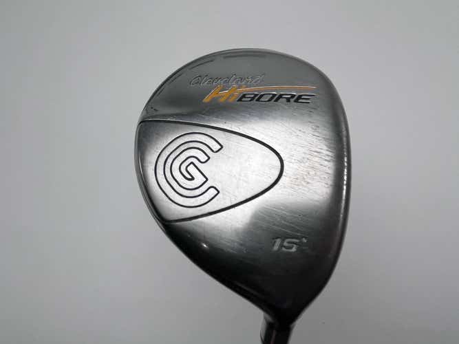 Cleveland Hibore 3 Fairway Wood 15* Fujikura 55g Regular Graphite Mens RH