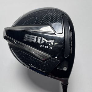 TaylorMade SIM MAX Driver 9* Mitsubishi Chemical Diamana Limited 60g Stiff RH