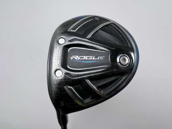 LEFTY Callaway Rogue 3 Fairway Wood 15* HZRDUS Yellow 6.5 76g Extra Stiff LH