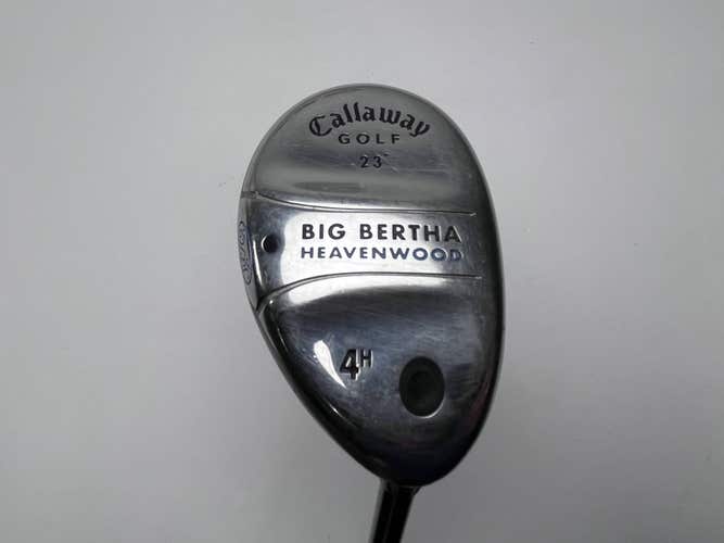 Callaway Big Bertha Heavenwood 4 Hybrid 23* Big Bertha Gems 55 55g Ladies RH