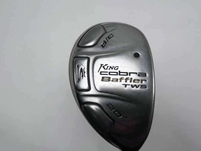 Cobra Baffler TWS 2009 3 Hybrid 20* Aldila DVS-HL 65g Stiff Graphite Mens RH
