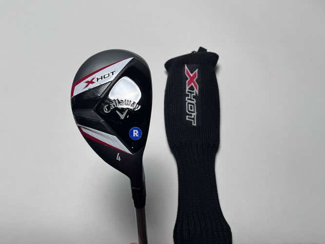 Callaway X Hot 2013 4 Hybrid 22* 65g Regular Graphite Mens RH HC