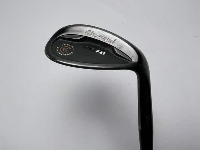 Cleveland CG16 Black Zip Groove Wedge 58* 12 Bounce Traction Wedge Steel Mens RH