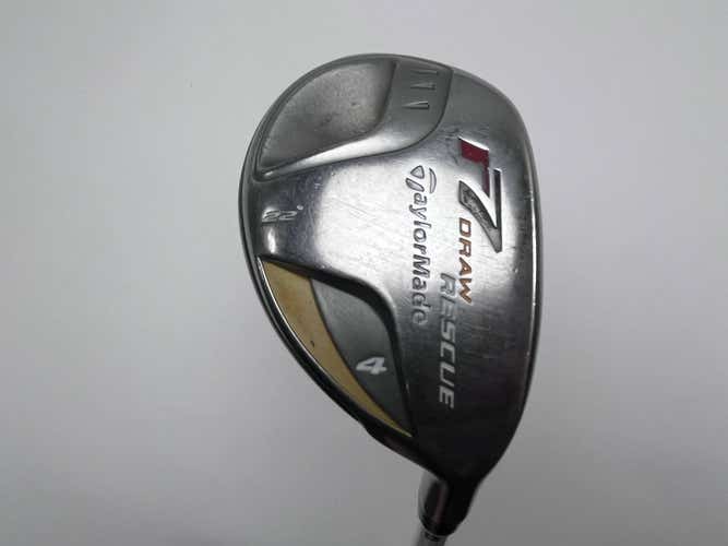 TaylorMade R7 Draw 4 Hybrid 22* Apollo Shadow FL Regular Graphite Mens RH