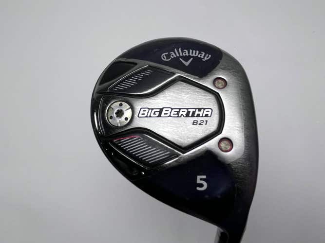 Callaway Big Bertha B21 5 Fairway Wood 18* RCH 45 45g Senior Graphite Mens RH