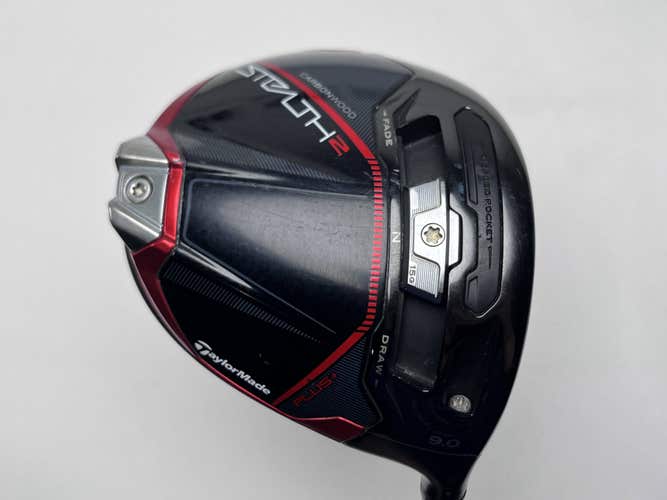 TaylorMade Stealth 2 Plus Driver 9* Mitsubishi Chemical Kai'li Red 60g Stiff RH