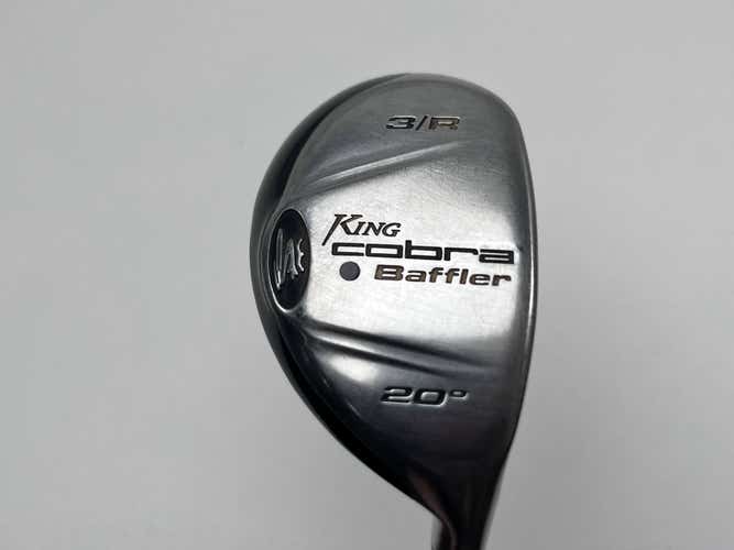 Cobra Baffler 2005 3 Hybrid 20* Aldila NV HL 65g Stiff Graphite Mens RH