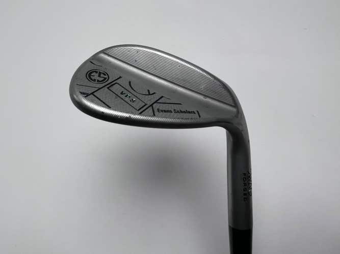 Swag Forged Chrome Wedge Evans Scholars 55* 8 Bounce KBS Tour Stiff Steel RH
