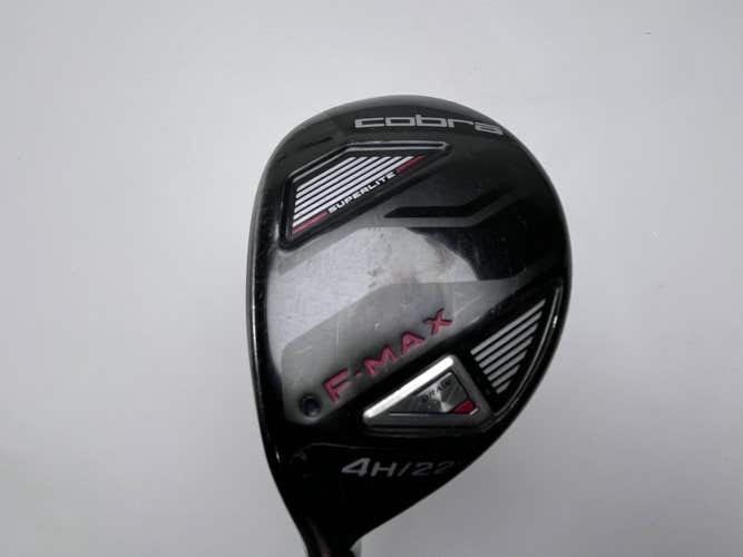 LEFTY Cobra F-Max Superlite 4 Hybrid 22* SuperLite 55g Regular Graphite Mens LH