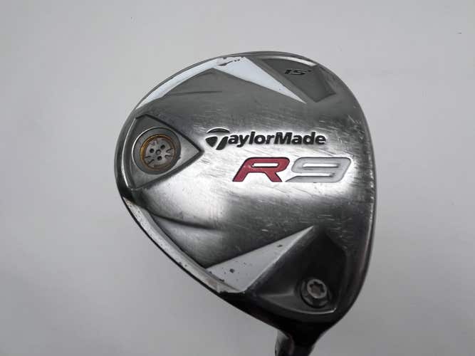 TaylorMade R9 3 Fairway Wood 15* Fujikura Motore F1 TP 75g Stiff RH
