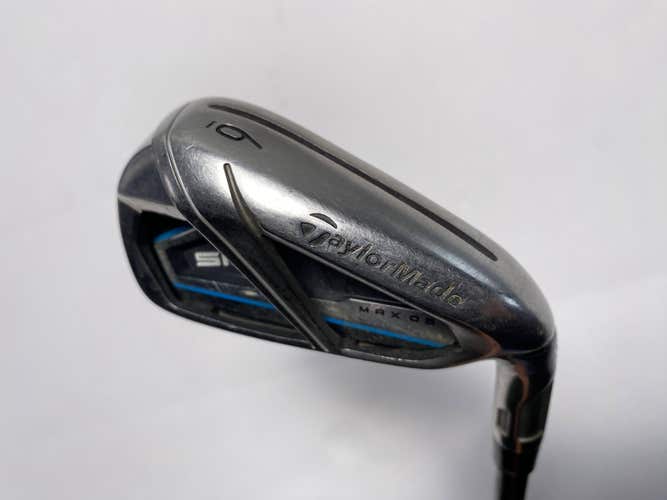 TaylorMade SIM MAX OS Single 6 Iron KBS Max Iron 65 Regular Graphite Mens RH