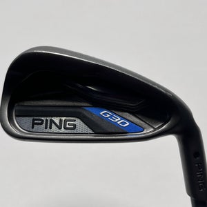 Ping G30 Single 6 Iron Black Dot TFC 419 Soft Regular Senior Graphite Mens RH