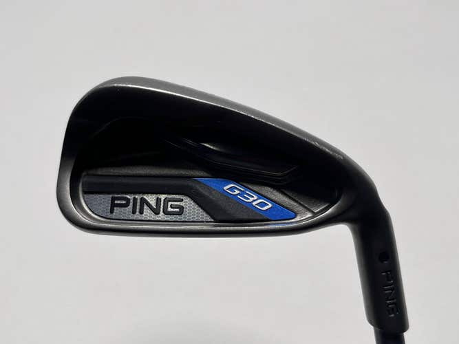 Ping G30 Single 6 Iron Black Dot TFC 419 Soft Regular Senior Graphite Mens RH