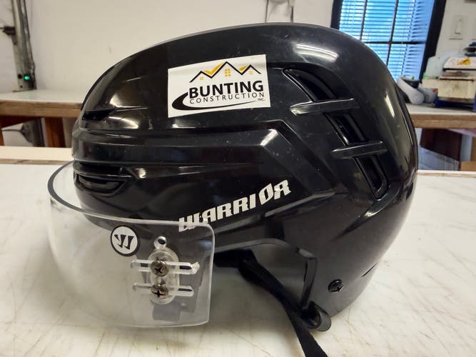 Warrior Alpha One PRO Hockey Helmet Pro Stock Small Black Warrior Visor 8350