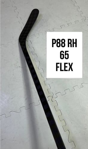 Senior(1x)Right P88 65 Flex 66”ProBlackStock™ Unbranded Blackouts Pro Stock Nexus Hockey Sticks