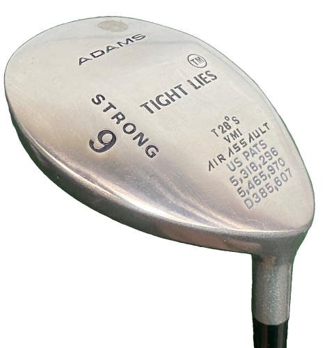 Adams Tight Lies VMI 9 Wood 28* RH SuperShaft Regular Graphite 41.75" New Grip
