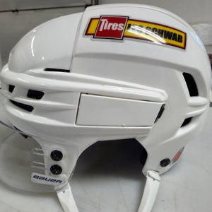 CCM SUPER TACKS X Pro Stock Hockey Helmet Visor Combo White Small 5924