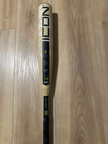 2025 Rawlings Icon Composite USABat Certified Bat (-8) 22 oz 30" (Used)