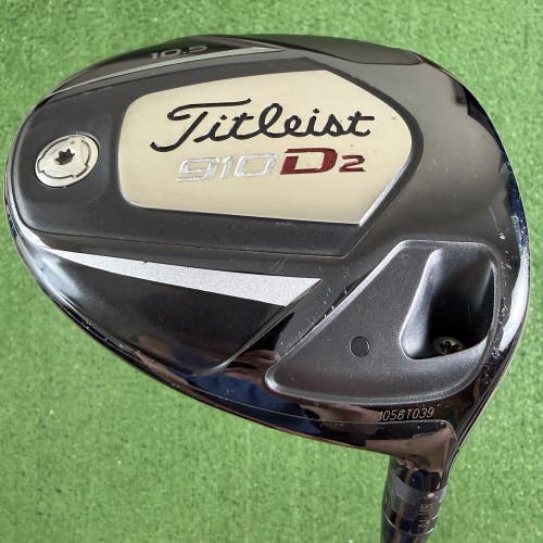 Titleist 910 D2 Driver 10.5 Diamana Ahina 72 Black Stiff Flex 44.5