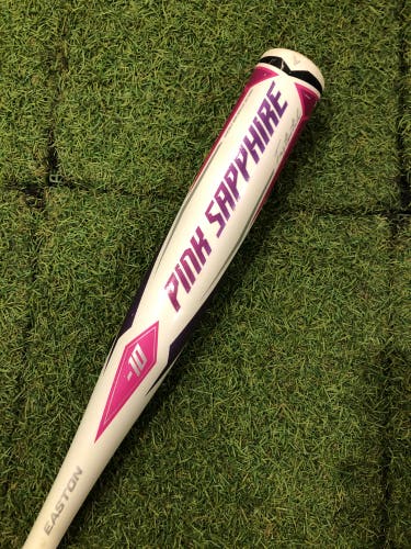 2022 Easton Pink Sapphire Alloy Bat (-10) 16 oz 26" (Used)