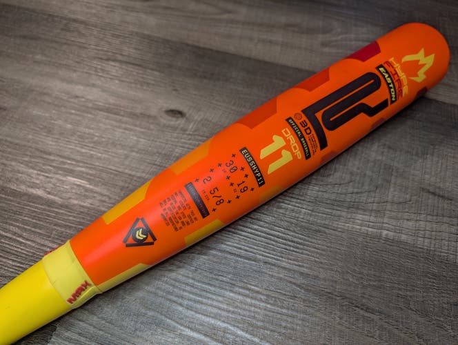 2025 Easton Hype Fire Composite USABat Certified Bat (-11) 19 oz 30" (Used)