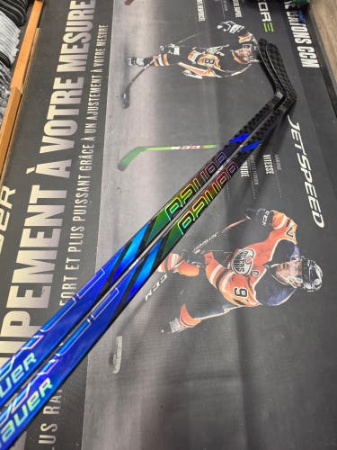 2 PACK | P92 | 82 Flex NEW! Senior Bauer Nexus Tracer (2NPROXL) Left Hand Hockey Stick Pro Stock