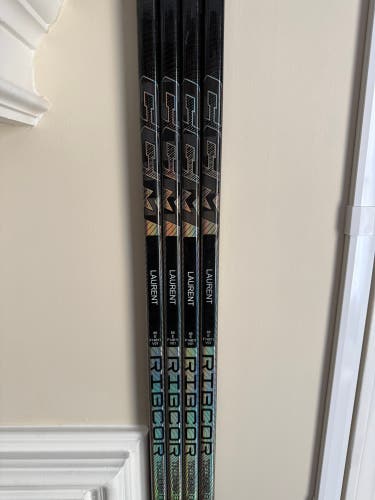 4 pack Senior CCM Ribcor Trigger 8 Pro Left Hand Hockey Stick P92M 85 Flex Pro Stock (New)