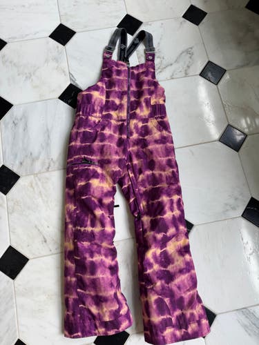 Obermeyer Girls’ ski/snow bib pants.  Size Teen Medium (10–12).