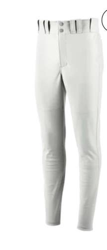 New YOUTH SMALL WHITE PREMIER PRO TAPERED PANT 11834-MIZ3511500000SM