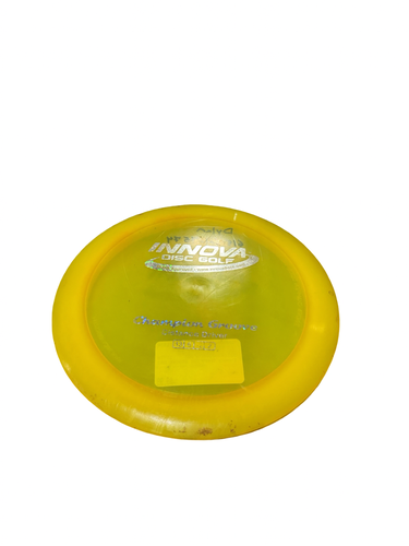 Used Innova CHAMPION GROOVE DRIVER Disc Golf Driver Yellow 11834-S000056307