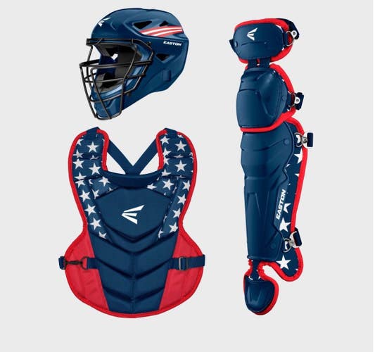 New EASTON BLACK MAGIC 3.0 YOUTH CATCHER SET USA MEDIUM 11834-EASE00713522