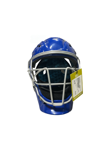 Used Easton GAMETIME 6 1/2 - 7 1/8 Catchers Helmet w/Mask Royal Blue SM 11834-S000055795