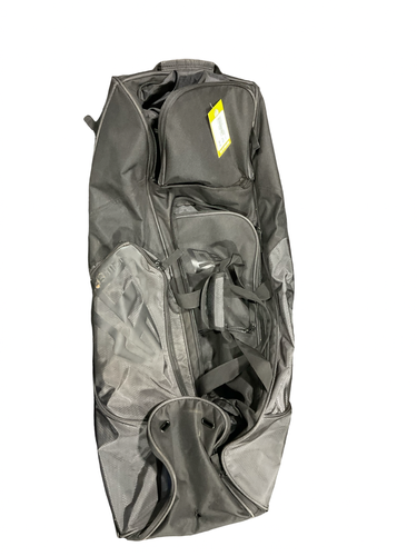 Used Bownet BOWNET BLACK CATCHERS BAG BB/SB Player Wheeled Bag Black 11834-S000055798