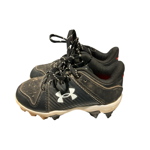 Used Under Armour UA MOLDED BB/SB Cleats Black Youth 08.0 11834-S000055800