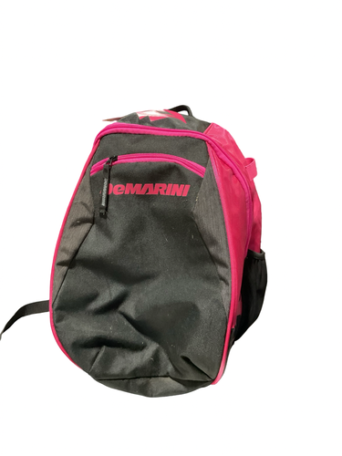 Used Demarini BLACK/PINK BACKPACK BB/SB Player Backpack Black 11834-S000055807