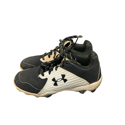 Used Under Armour LEADOFF CLEATS BB/SB Cleats Black Junior 02 11834-S000055842
