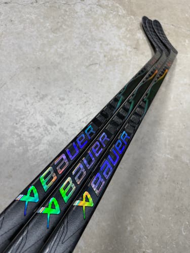 3 PACK 95 Flex P86 Senior Bauer Flylite Left Hand Hockey Stick Pro Stock (New)