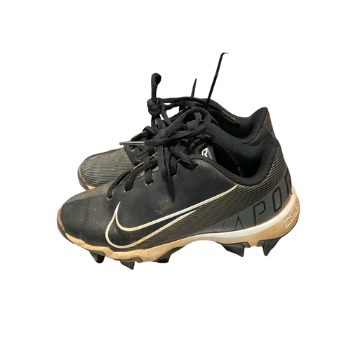 Used Nike BSBL VAPOR BB/SB Cleats Black Youth 12.0 11834-S000055899