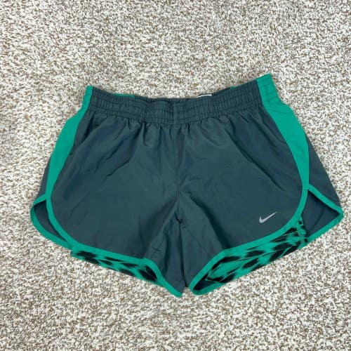 Nike Shorts Womens Small Green Athletic Training Dri-FIT Shorts Liner Running