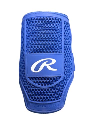 Used Rawlings ELBOW GUARD BB/SB Elbow Protector Royal Blue 11835-S000196629