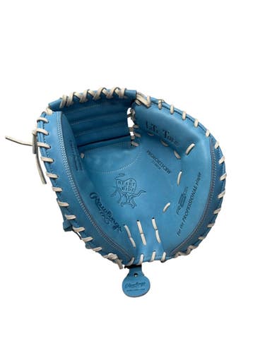 Used Rawlings PRORCM33CBW BB/SB Catchers RH Throw Carolina Blue 33" 11835-S000211933