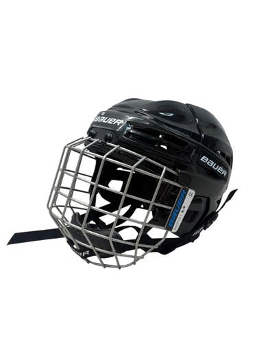 Used Bauer IMS 5.0 Helmet Cage Combo Black SM 11835-S000211682