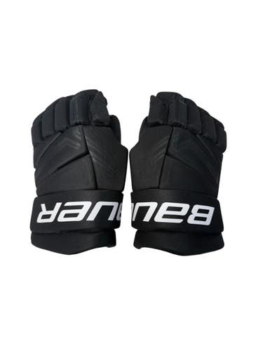 Used Bauer X LTP Senior Gloves Black And Grey 14" 11835-S000211689