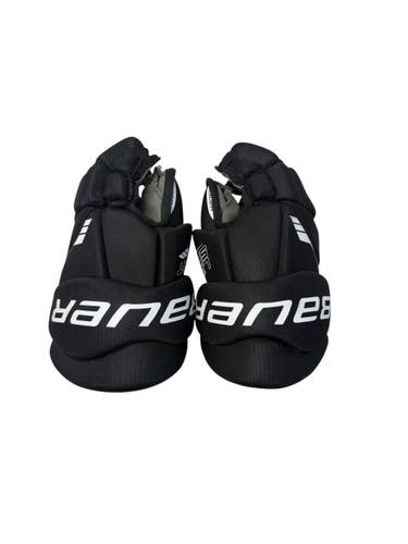 Used Bauer LIL SPORT Junior Gloves Black 12" 11835-S000211692